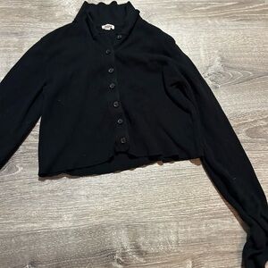 Garage Black Button-Down Women's Shirt
